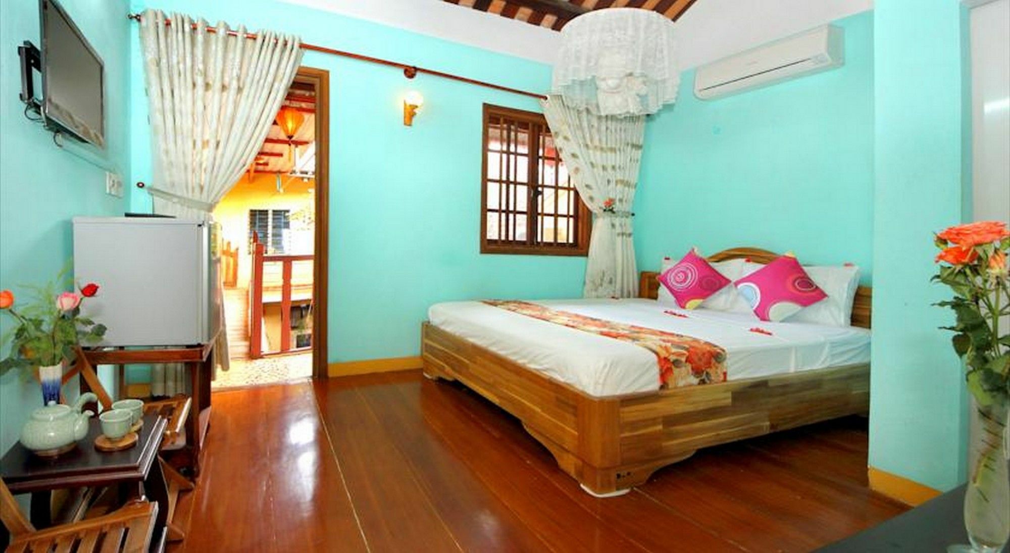 Nha Lan Homestay هوي ان المظهر الخارجي الصورة